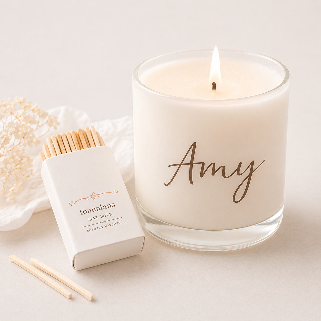 A Soft Glow Candle
